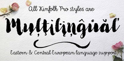 Kinfolk Pro Font Poster 15