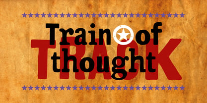Train Of Thought Fuente Póster 1