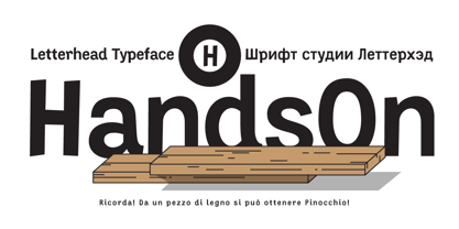 HandsOn Font Poster 1