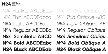 Hurme Geometric Sans No. 4 Font Poster 8