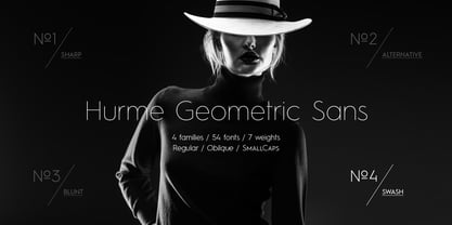 Hurme Geometric Sans No. 4 Fuente Póster 1