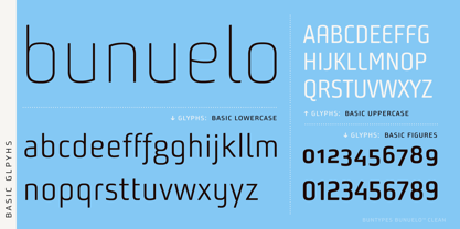 Bunuelo Clean Pro Font Poster 10