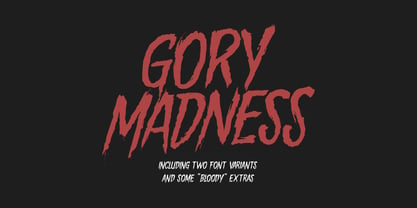 Gory Madness Police Poster 1
