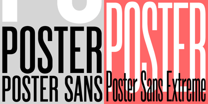Poster Sans Font Poster 1