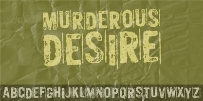 Murderous Desire Fuente Póster 1