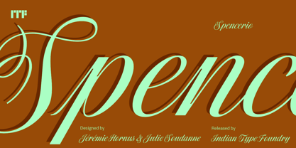 Spencerio Font Poster 4