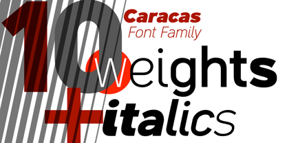 Caracas Font Poster 3