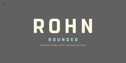 Rohn Rounded Fuente Póster 1