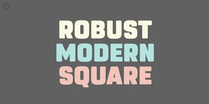 Rohn Rounded Font Poster 3