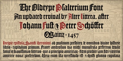 Psalterium Fuente Póster 1