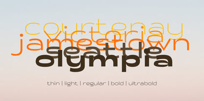 Salish Font Poster 2