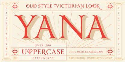 Yana Font Poster 1