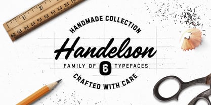 Handelson Font Poster 1