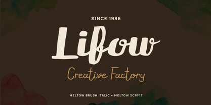 Meltow Font Poster 15