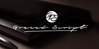 Graced Script Font Poster 1