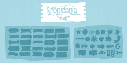 Kropicania Font Poster 6