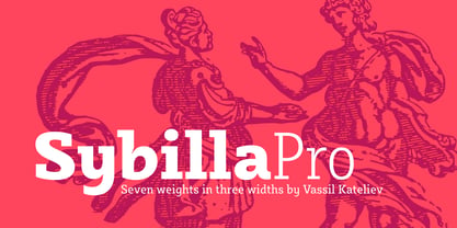 Sybilla Pro Font Poster 1