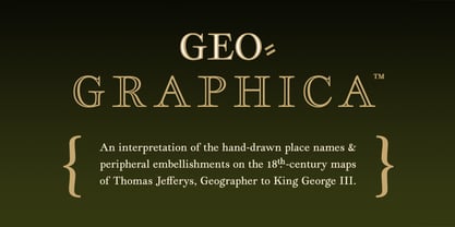 Geographica Font Poster 5