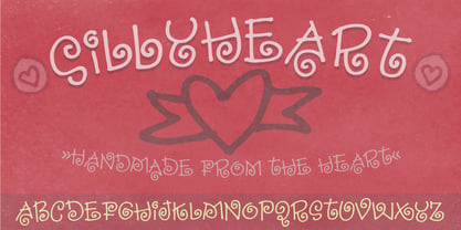 Sillyheart Font Poster 1