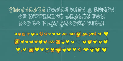 Sillyheart Font Poster 4