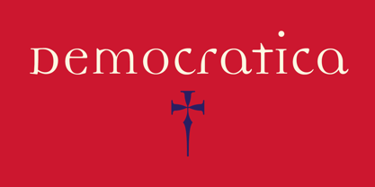 Democratica Font Poster 1