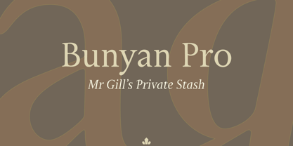 Bunyan Pro Font Poster 1