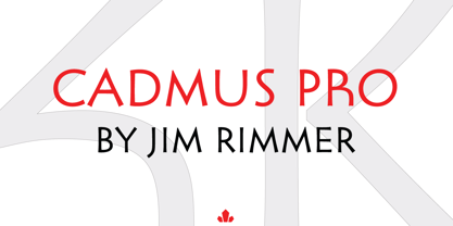 Cadmus Pro Font Poster 1