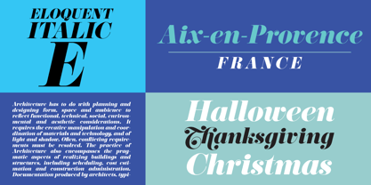 Eloquent JF Pro Font Poster 3