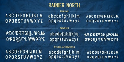 Rainier Font Poster 5