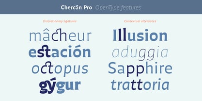 Chercán Font Poster 6