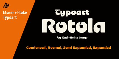 Rotola TH Pro Font Poster 1