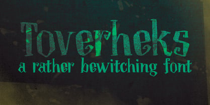 Toverheks Font Poster 1