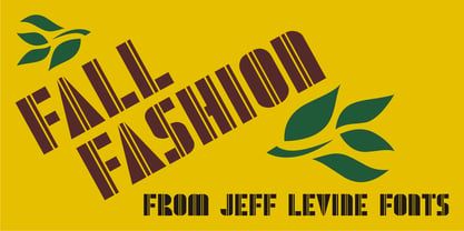 Fall Fashion JNL Font Poster 1
