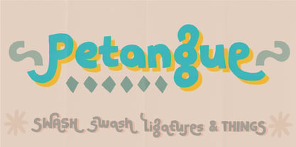 Petangue Font Poster 1