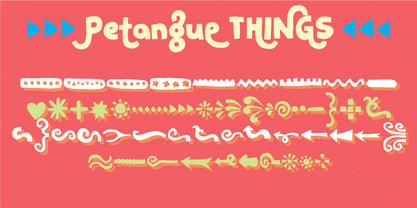 Petangue Font Poster 5