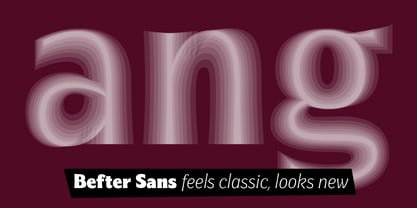 Befter Sans Font Poster 2