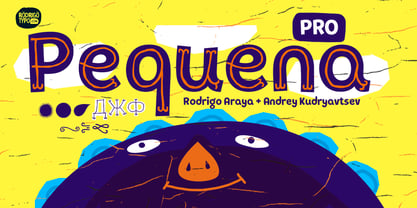 Pequena Pro Font Poster 1