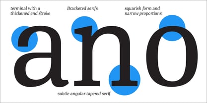 PF DIN Serif Font Poster 8