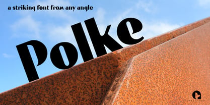 Polke Font Poster 1