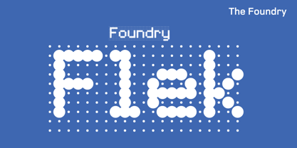 Foundry Flek Font Poster 1