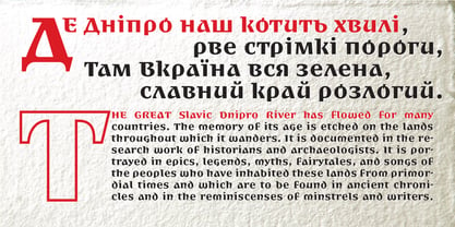 Dnipro Font Poster 5