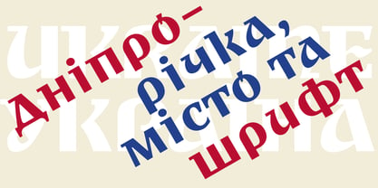 Dnipro Font Poster 4