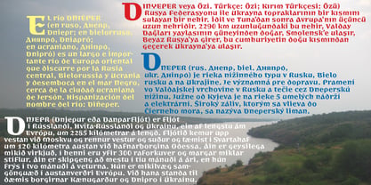 Dnipro Font Poster 8