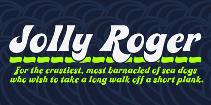 Jolly Roger Font Poster 5