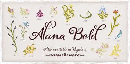 Alana Font Poster 9