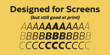 Cresta Font Poster 4