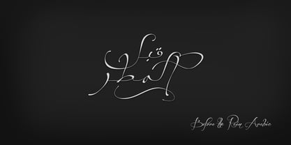 Before The Rain Arabic Font Poster 3