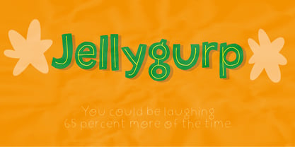 Jellygurp Font Poster 1
