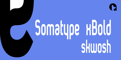 Somatype Skwosh Font Poster 2