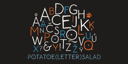 NCO Potatoe Font Poster 5